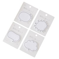 Bloc de Notas Creativo y Bonito de Alta Calidad, Serie de Cajas de Diálogo Japonesas, Notas Pequeñas y Frescas para Mensajes, Venta al por Mayor