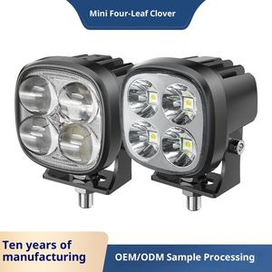 Nouveau super lumineux avant trèfle à quatre feuilles moto et voiture projecteur LED étanche 4 lentilles Guangzhou Foshan 1 an <span class=keywords><strong>de</strong></span> garantie - Product Image 5