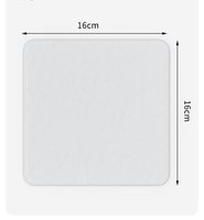 Haute qualité pour Apple chiffon de polissage microfibre matériau souple nettoie pour Apple affichage argent chiffon de polissage pour téléphone