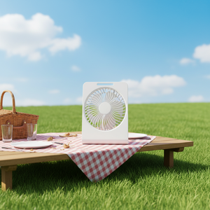 Morden Style Color Box Portable <b>Table</b> Usb Desk Fan Rechargeable <b>Table</b> Fan Hotel Usb Clip Fan - Product Image 1