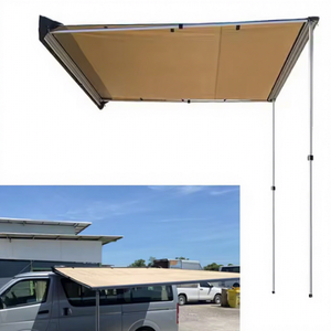 Toldo lateral <span class=keywords><strong>de</strong></span> coche caqui extraíble impermeable para exteriores como <span class=keywords><strong>tienda</strong></span> <span class=keywords><strong>de</strong></span> <span class=keywords><strong>campaña</strong></span> para SUV PMV VAN Hiace 2005-2018 - Product Image 4