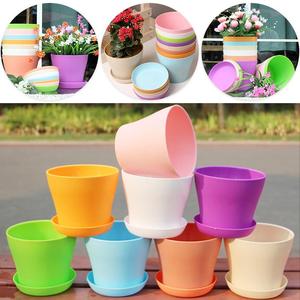 Pot de pépinière en plastique coloré pour plantes et succulentes, fournitures de jardin classiques, prix usine, service OEM/ODM, vente en gros - Product Image 2
