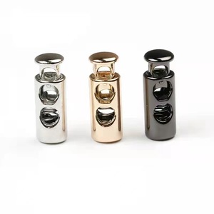 Kẽm Hợp Kim Dây <span class=keywords><strong>Stopper</strong></span> Có Thể Điều Chỉnh Dây End Khóa Toggles Stoppers Cho Túi Hành Lý Thể Thao Quần - Product Image 4