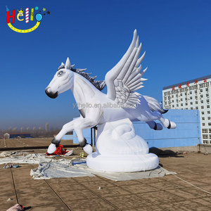 <span class=keywords><strong>Cheval</strong></span> gonflable géant volant avec des ailes, licorne gonflable pour la publicité extérieure, événements, fêtes, spectacles - Product Image 5
