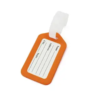 PP Plastic Luggage Tag Ferrule Classification Mark Boarding For Business Checked Baggage Tag