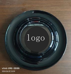 Nouveaux enjoliveurs de roue en ABS chromé de qualité supérieure, design flottant rotatif auto-nivelant noir brillant pour jantes forgées RR <span class=keywords><strong>Audi</strong></span> 21-24 - Product Image 2