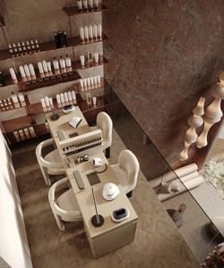 Modern MDF and Tempered Glass Retail <b>Space</b> Planning and Shop Fitting for Beauty Brands - Product Image 5