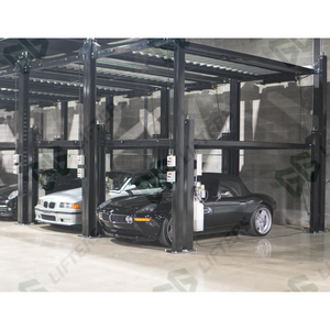 Xe Bãi Đậu Xe Nâng 4 Bài Xe Stacker Thủy Lực <span class=keywords><strong>3</strong></span> Mức Độ Tự Động Xe Hệ Thống Đỗ Xe Ba Stacker Nhà Để Xe Thiết Bị Lưu Trữ - Product Image 5