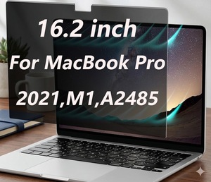 Magnetic <b>Privacy</b> <b>Screen</b> <b>Protector</b> For MacBook Pro 16.2inch 2021 A2485 M1 Removable Laptop <b>Privacy</b> Scree - Product Image 1
