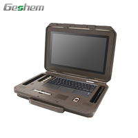 Laptop PC Tangguh Layar Baru 1920x1280 ODM OEM WiFi BT LTE SSD Keyboard Touchpad 1000nits
