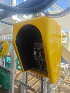 Abri téléphonique mural acoustique pour extérieur, cabine téléphonique industrielle, abri pour téléphone public - Product Image 2