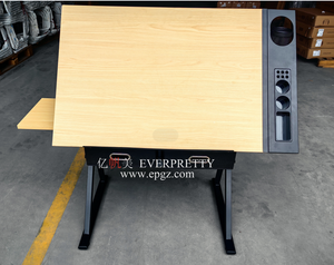 Offre Spéciale Station d'Art pour Artistes Scolaires, Bureau de <span class=keywords><strong>Dessin</strong></span> Unique et Réglable - Product Image 5