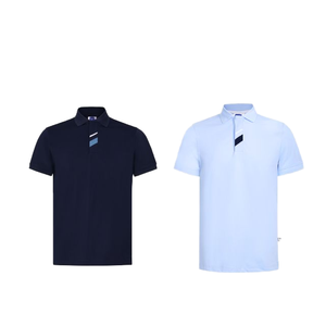 Polo de Verano 2026 para Hombre, con Logotipo Bordado Personalizado, Cuello y Puños Acanalados, Manga Corta, en Poliéster - Product Image 2