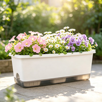 Outil de culture de légumes, pot carré pour balcon, pot à fleurs, pot à succulentes, pot de plantation respirant de style nordique