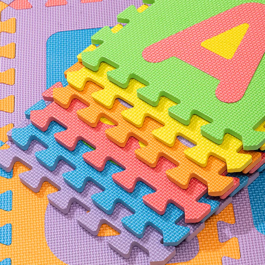 Fornitore diretto della fabbrica su misura di stampa antiscivolo in schiuma di EVA Puzzle Puzzle tappetino per bambini educazione