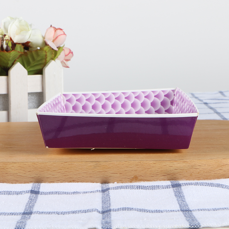 Hot Sale Disposable Take Away Sushi Salad Paper Box Paper Food Packaging Box
