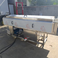 Machine de nettoyage multifonctionnelle à tambour parallèle pour légumes et canne à sucre - Machine de nettoyage à jet d'eau haute pression