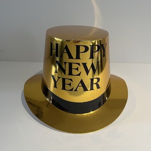 Sombrero <span class=keywords><strong>de</strong></span> Papel Negro Personalizado SOLPOP 2027 con Estampado <span class=keywords><strong>de</strong></span> Feliz <span class=keywords><strong>Año</strong></span> Nuevo, Adorno Metálico Dorado y Plateado, Sombrero Mágico Lincoln, Artículos <span class=keywords><strong>para</strong></span> Fiestas - Product Image 4