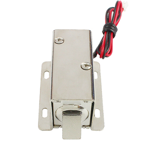12V DC 24V Nhỏ Điện Từ Khóa <span class=keywords><strong>Latch</strong></span> Ly03 10Mm Chuyến Đi Điện Từ Cho Lâu Dài Điện Cho Lưu Trữ Tủ Cửa Ra Vào/Ngăn Kéo - Product Image 2