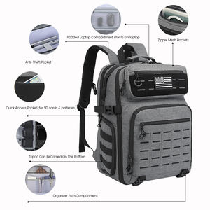 Mochilas tácticas impermeables multifunción Lupu para hombres/mujeres, mochila deportiva para exteriores - Product Image 2