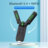 Nueva tarjeta de red inalámbrica AX900 WiFi6 de doble banda con Bluetooth 5,4 Receptor de computadora dos en uno sin unidad Audio Video
