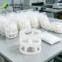 Anneau de remplissage en plastique de 76 mm pour tour de distillation industrielle