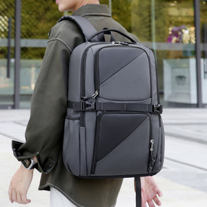Sac à dos professionnel en nylon grande capacité <span class=keywords><strong>pour</strong></span> homme, sacoche <span class=keywords><strong>pour</strong></span> ordinateur portable multifonctionnelle et résistante à l'usure, idéal <span class=keywords><strong>pour</strong></span> le lycée et les <span class=keywords><strong>voyages</strong></span> transfrontaliers - Product Image 2