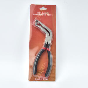 レッドブラックロングノーズ60度メトリックワイヤーカッター多目的プライヤー釣りオイルパイプセパレーターワイヤーハーネスクロスボーダー - Product Image 2