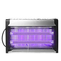 Lámpara Mata Mosquitos LED de 8W, Repelente de Mosquitos Ultravioleta para el Hogar, Silencioso, Anti Moscas, Trampa Física para Insectos para el Control de Plagas