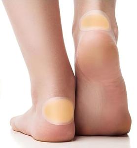 5PCS Waterproof Hydrocolloid Blister Plasters-CE Certified Class II Pre-cut Self-Adhesive Foot Care Pads for Heel <strong>Toe</strong> (44x69mm) - Product Image 4