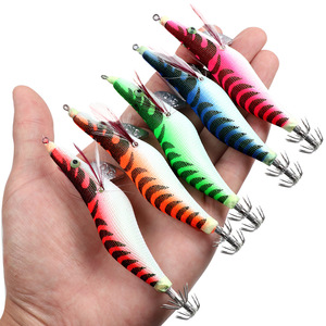 Top Right Fh229 2.0 #2.5 #3.0 # Nước mặn Câu Cá Glow Mực Jig Cá Mực Mồi Thu Hút Cho Biển Câu Cá Mực Câu Cá - Product Image 1