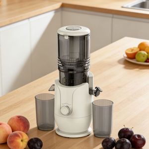Nouvelle conception - Extracteur de jus électrique <span class=keywords><strong>Silver</strong></span> <span class=keywords><strong>Crest</strong></span> 250W à pression à froid et mastication lente pour fruits et herbes de blé, usage domestique - Product Image 3