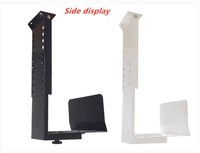 Lebar Disesuaikan Office Mobile Logam Baja Stand Universal Prosesor Cpu Holder Di Bawah Meja Cpu Berdiri