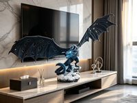 Nous faisons principalement des produits personnalisés photos juste pour référence Art personnalisé recueillir Animation modèle résine Dragon Statue