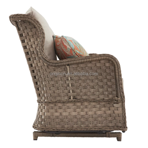 Meubles de jardin de loisirs de haute qualité de style moderne, ensemble de canapé en rotin moelleux et élégant - Product Image 2