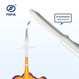 新しい1.5x7mm RFID温度タグFDX-B 134.2khzバイオガラスマイクロチップ、動物用温度センサーミニチップトランスポンダー、アクセス制御用 - Product Image 4