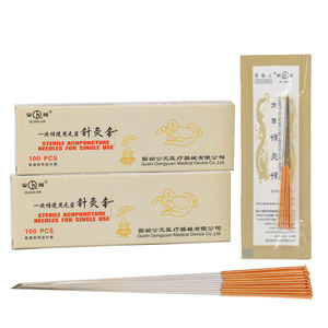 Agulhas de Acupuntura Descartáveis com Cabo de Molas para Terapia de Acupuntura TCM - Product Image 3