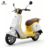 Moto électrique SIGOTECH OEM 1000W avec chargeur, 45 km/h, pour 2 personnes