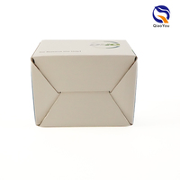 Boîte en carton ondulé pliable avec impression de logo, fabriquée à partir de matériaux recyclés, directement de l'usine, pour usage médical