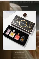 Boîtes cadeaux de parfum rétro exquises et personnalisables avec un emballage haut de gamme durable sur mesure pour les flacons de parfum