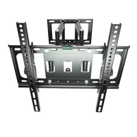 Soporte de Pared para TV CP402 de Movimiento Completo y Súper Resistencia, para Pantallas LCD de 26-55 Pulgadas, Soporte Articulado Ajustable, Base Giratoria de Acero para LED y Plasma