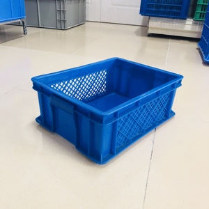 โรงงาน HAOSEN ขายดี กล่อง HM29 ยี่ห้อ <span class=keywords><strong>Fuji</strong></span> ผลิตจาก HDPE เป็นมิตรกับสิ่งแวดล้อม วางซ้อนกันได้ ตาข่ายพลาสติก แข็งแรง ทนทาน ใช้งานได้ดี - Product Image 3