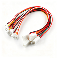 Câble d'extension XH2.54mm, double tête mâle et femelle, ligne de connexion 20cm, 2p/3p/4p/5p/6p