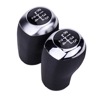 Hyundai Gear <b>Shift</b> <b>Knob</b> 5 6 Speed Leather Ergonomic For Modern Car Fitment - Product Image 4