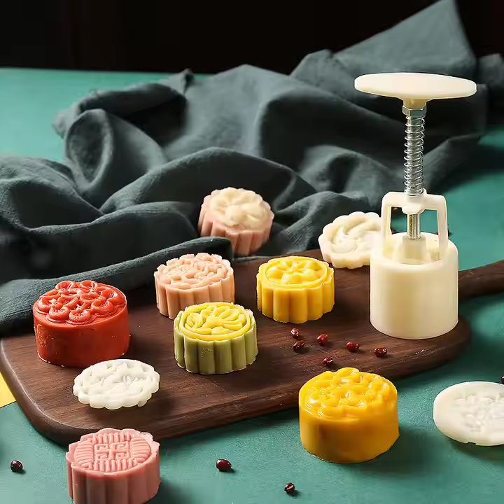 Mooncake Moulds Elegant DIY Tools for Baking