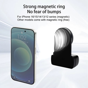 Thị Trường Mỹ Hot Magnetic Hand Grip Màn Trập Với Điền Vào Ánh Sáng Và Gương Cầm Tay Ảnh Tự Sướng Booster Capgrip Đối Với <span class=keywords><strong>iPhone</strong></span> Huawei Xiaomi - Product Image 5