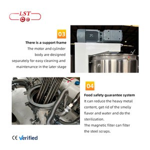 Шаровая мельница LST для какао-бобов и шоколада, 300/500/1000 кг, прямые поставки с завода, на заказ - Product Image 4