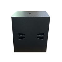 Subwoofer professionnel de 18 pouces, 600W, installation facile, performances stables, pour bars, discothèques, clubs, salles multifonctions