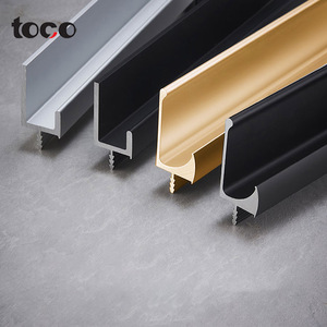Toco Dorma Handles White Cabinet Gold Wardrobe G Pull For Profile Drawer Dresser Handle <span class=keywords><strong>Door</strong></span> Handles - Product Image 3