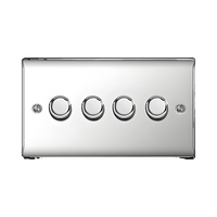 220V profilé en aluminium métal prise bouton en acier inoxydable gradateurs panneau CNC usinage électrique Led appliques murales interrupteur cadre
